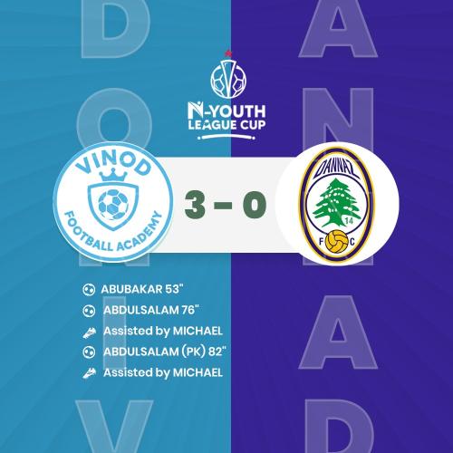 DANNAZ FC vs VINOD FOOTBALL ACADEMY WEEK2
