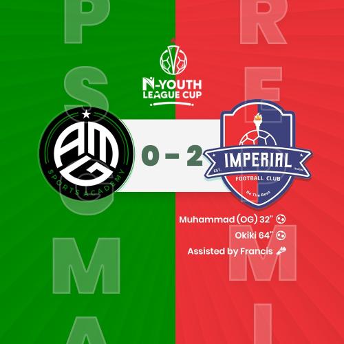 AMG SPORTS ACADEMY vs IMPERIAL FOOTBALL CLUB WEEK FOUR